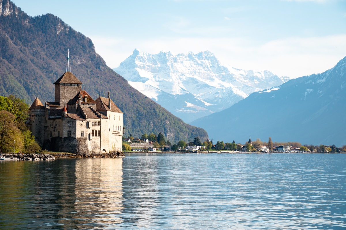 Chateau du Chillon lac leman