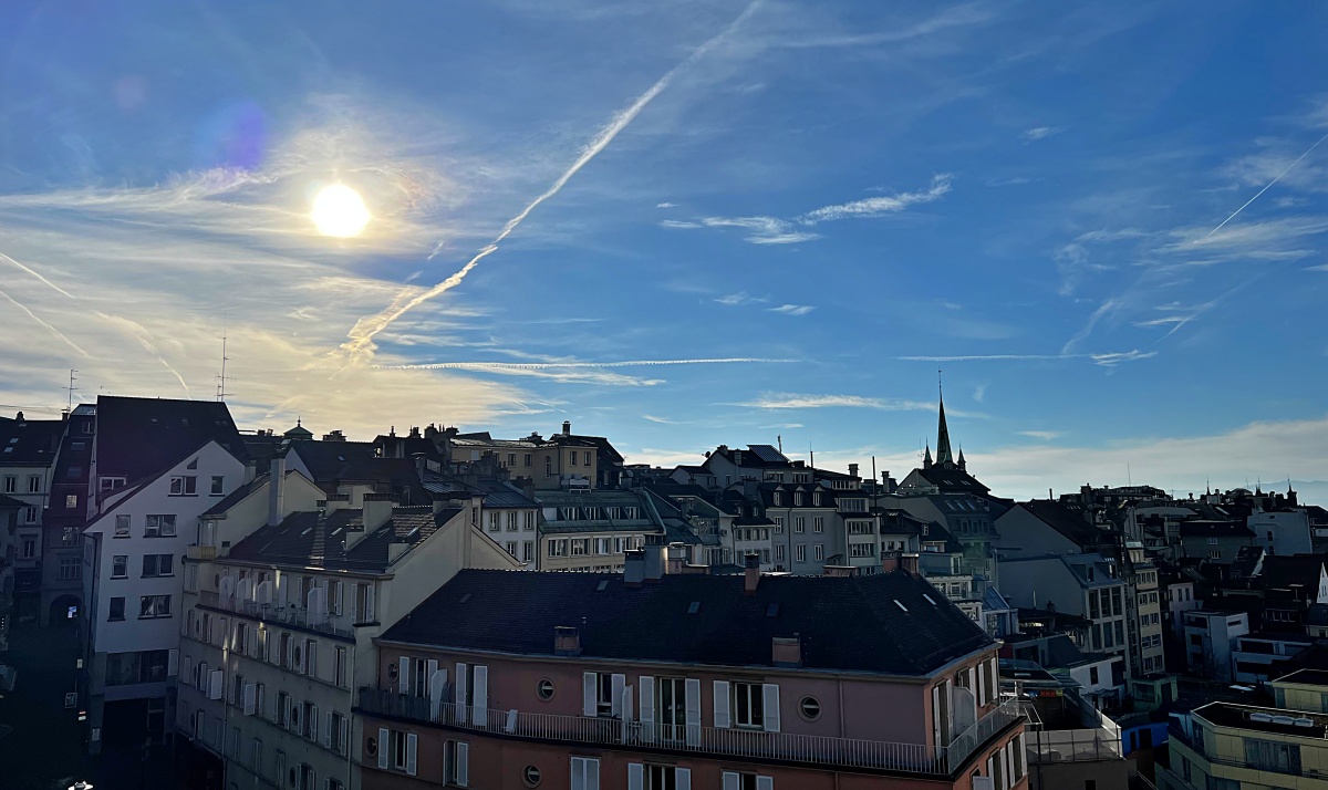 Lausanne city view