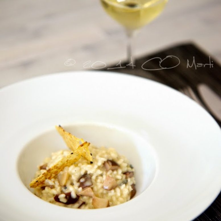 Pear and Blue Cheese Risotto
