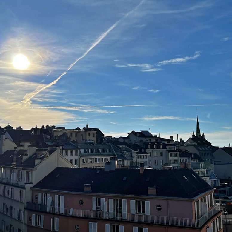 Lausanne city view